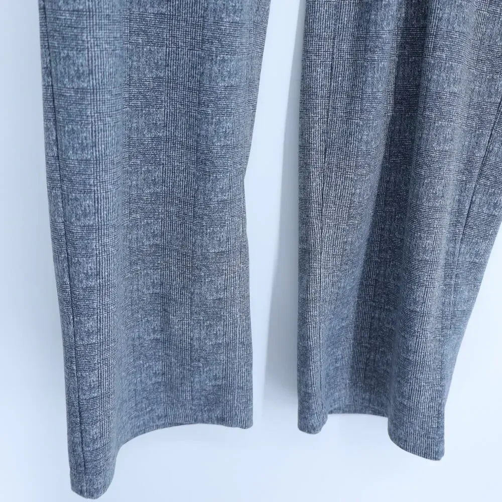 BRAX Chuck Modern Fit Pants Plaid Grey and White Glen Check Men's 38